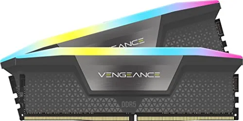 Memoire RAM Corsair Vengeance RGB 32 Go Kit 2x16Go DDR5 5200 MHz