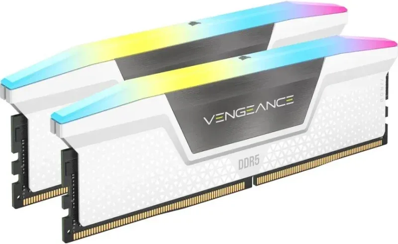 Corsair Vengeance RGB 64 Go Kit 2x32Go DDR5 5600 MHz - vue 2