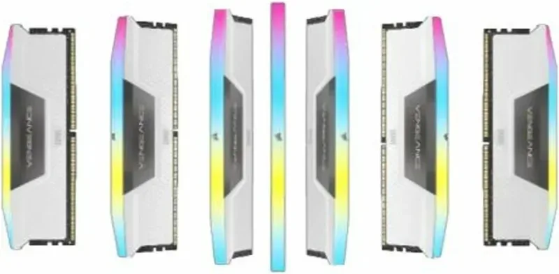 Corsair Vengeance RGB 64 Go Kit 2x32Go DDR5 5600 MHz - vue 3