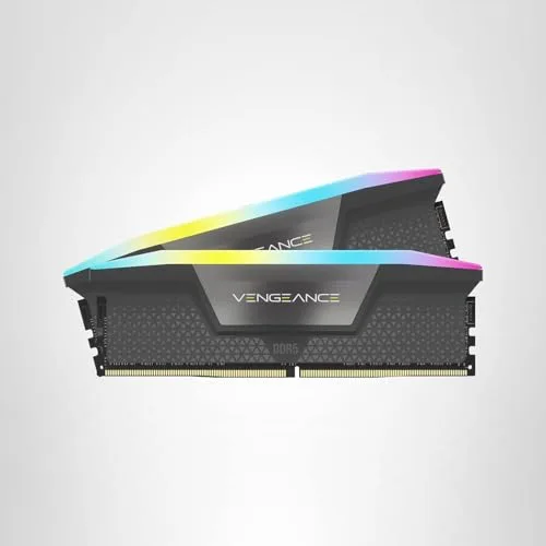 Corsair Vengeance RGB 64 Go Kit 2x32Go DDR5 6000 MHz - vue 7