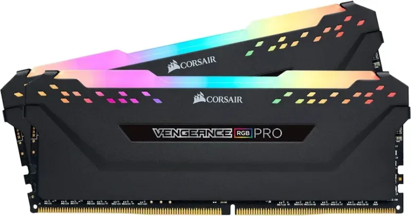 Corsair Vengeance RGB Pro 32 Go Kit 2x16Go DDR4 3200 MHz - vue 2