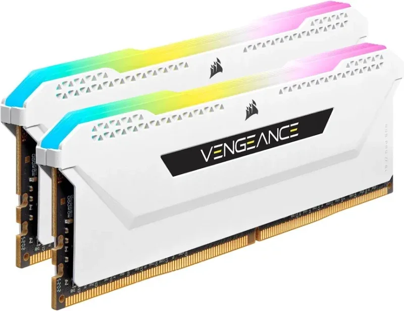 Corsair Vengeance RGB Pro SL 16 Go Kit 2x8Go DDR4 3200 MHz RGB - vue 3