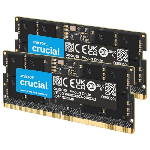 Crucial 32 Go Kit 2x16Go DDR5 4800 MHz