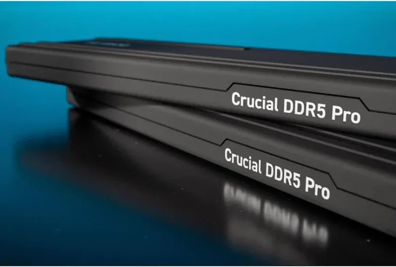 Crucial 32 Go Kit 2x16Go DDR5 6000 MHz - vue 4