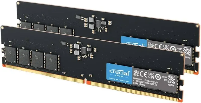Crucial CT2K8G48C40U5 16 Go Kit 2x8Go DDR5 4800 MHz