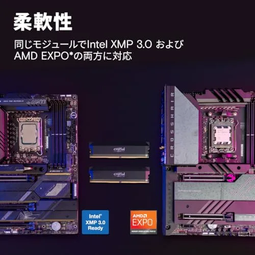 Crucial Pro 16 Go DDR5 6000 MHz - vue 3