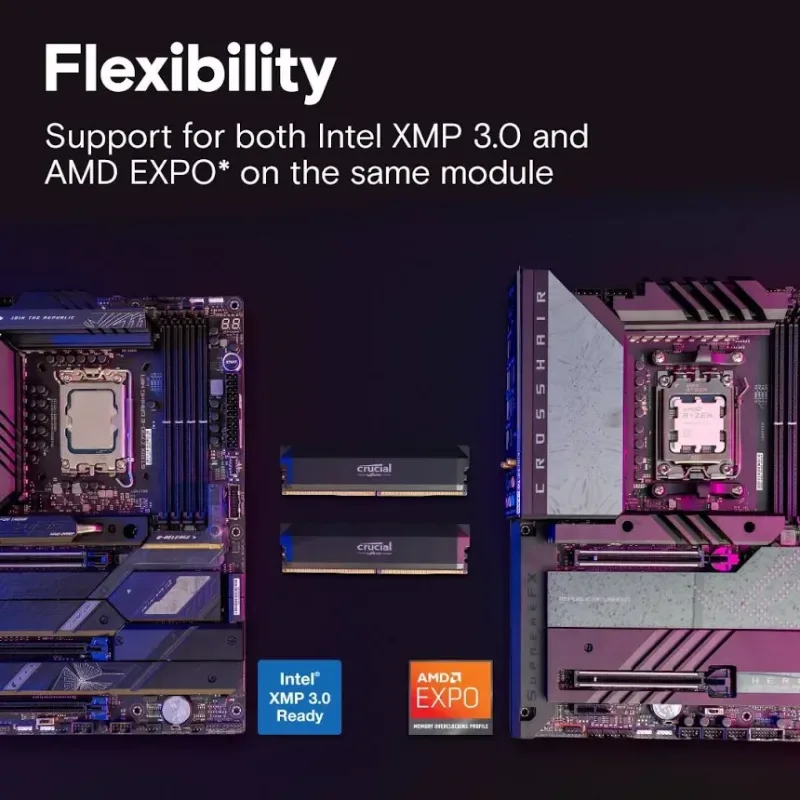 Crucial Pro 32 Go DDR5 6400 MHz - vue 5