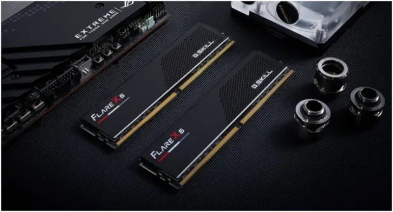 G.Skill 32 Go Kit 2x16Go DDR5 6000 MHz - vue 3