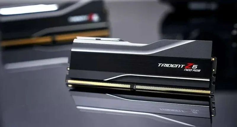 G.Skill 32 Go Kit 2x16Go DDR5 6000 MHz - vue 3
