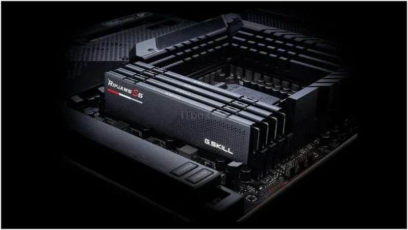 G.Skill 64 Go Kit 2x32Go DDR5 6000 MHz - vue 5
