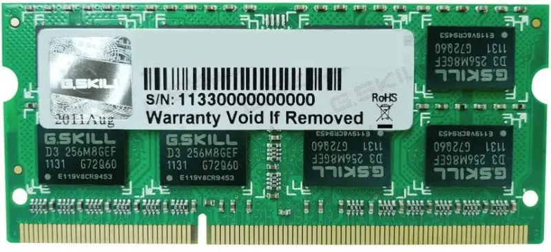 G.Skill 8 Go DDR3 1600 MHz