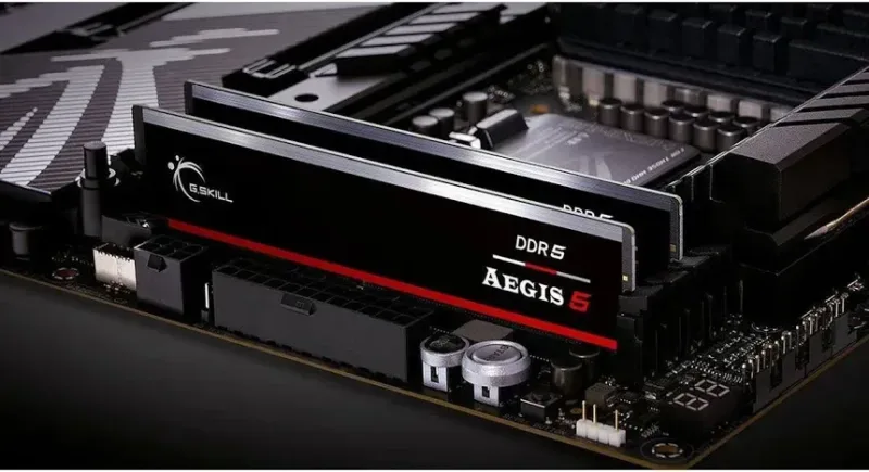 G.Skill Aegis 32 Go Kit 2x16Go DDR5 5600 MHz - vue 2