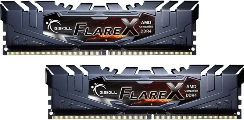 G.Skill Flare X 32 Go Kit 2x16Go DDR4 3200 MHz - vue 2