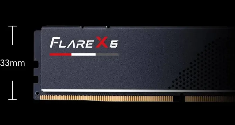 G.Skill Kit 2x48Go 96 Go DDR5 5600 MHz - vue 5