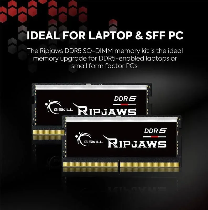 G.Skill Ripjaws 16 Go DDR5 5600 MHz - vue 4