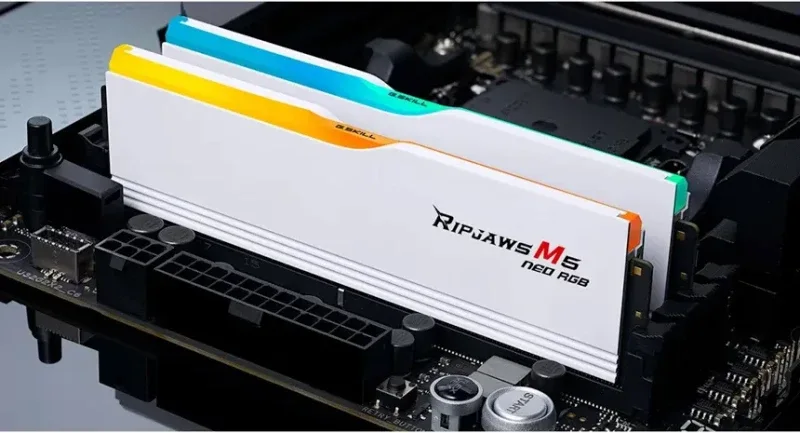G.Skill Ripjaws M5 RGB 64 Go Kit 2x32Go DDR5 6000 MHz - vue 3