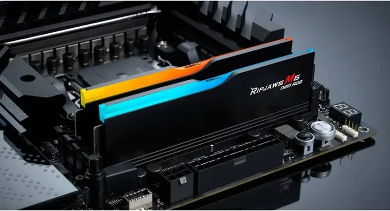G.Skill Ripjaws M5 RGB 64 Go Kit 2x32Go DDR5 6000 MHz - vue 4