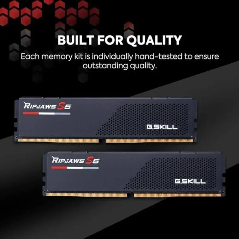 G.Skill Ripjaws S5 32 Go Kit 2x16Go DDR5 6400 MHz - vue 2