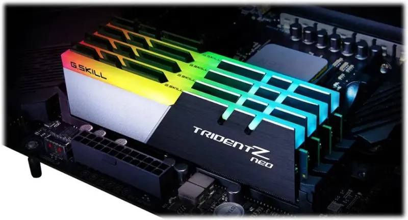 G.Skill Trident Z Neo 32 Go Kit 4x8Go DDR4 3600 MHz - vue 5