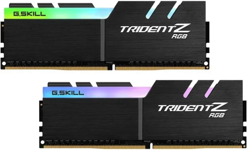 G.Skill Trident Z RGB 16 Go Kit 2x8Go DDR4 3200 MHz - vue 2