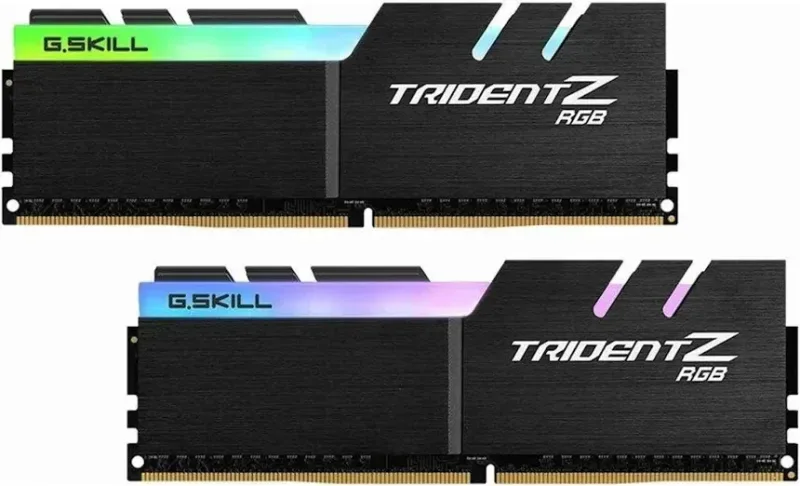 G.Skill Trident Z RGB 16 Go Kit 2x8Go DDR4 3600 MHz - vue 5