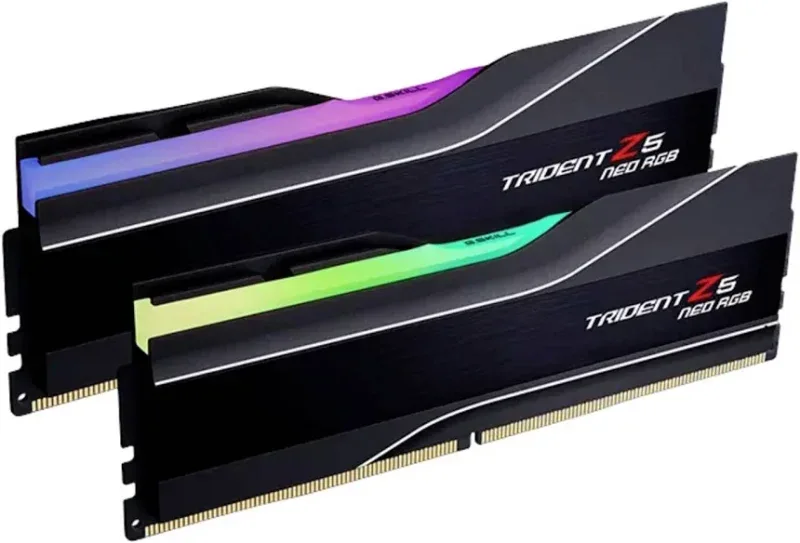 G.Skill Trident Z5 Neo RGB 32 Go Kit 2x16Go DDR5 6400 MHz - vue 2
