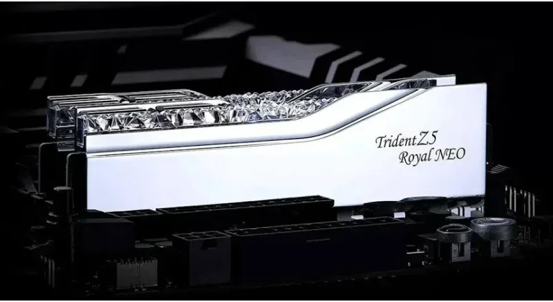 G.Skill Trident Z5 Neo RGB 32 Go Kit 2x16Go DDR5 8000 MHz - vue 3