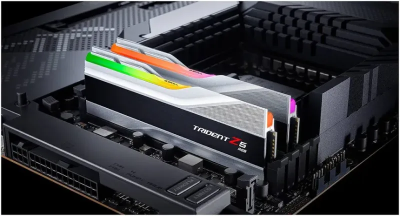 G.Skill Trident Z5 RGB 32 Go Kit 2x16Go DDR5 6000 MHz - vue 4