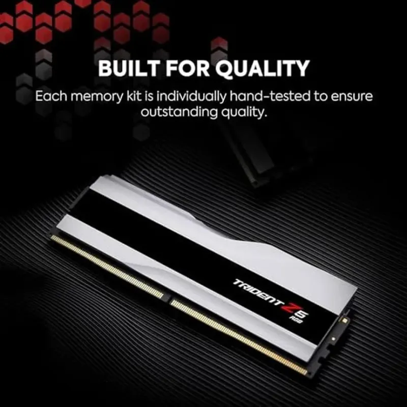 G.Skill Trident Z5 RGB 32 Go Kit 2x16Go DDR5 6000 MHz - vue 5