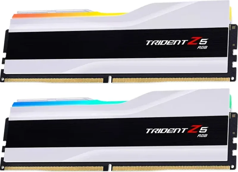 G.Skill Trident Z5 RGB 32 Go Kit 2x16Go DDR5 6000 MHz - vue 3