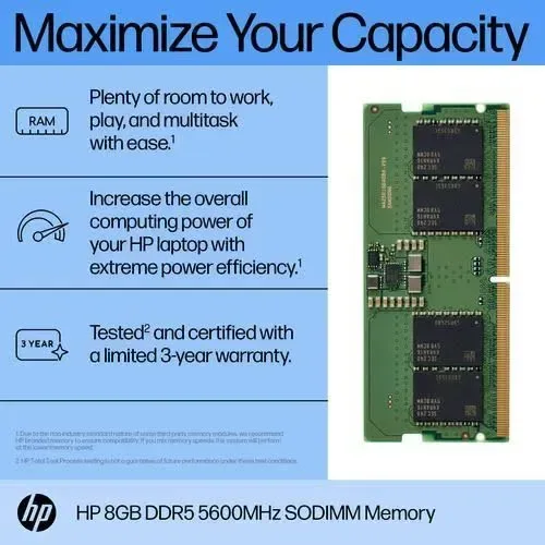 HP 8 Go DDR5 5600 MHz - vue 3