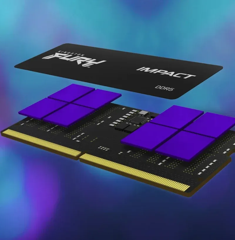 Kingston FURY 16 Go DDR5 4800 MHz - vue 3