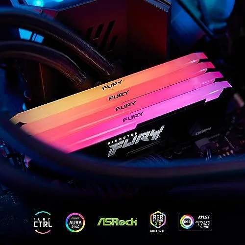 Kingston FURY 32 Go Kit 2x16Go DDR4 3200 MHz - vue 6
