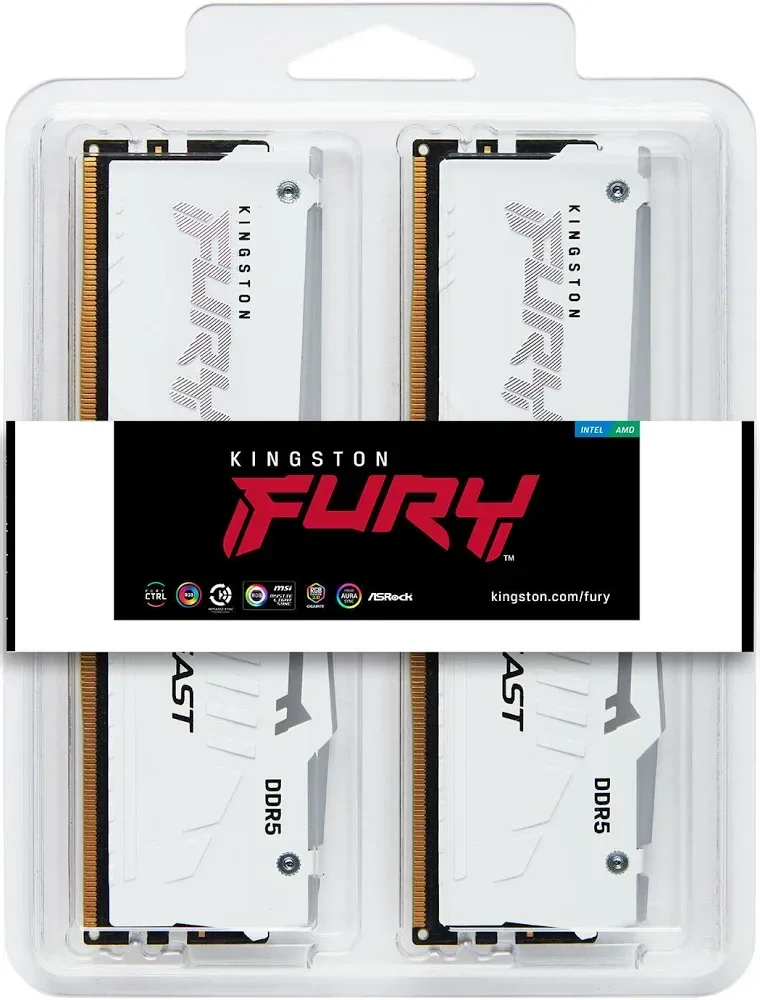 Kingston FURY 32 Go Kit 2x16Go DDR5 5600 MHz - vue 3