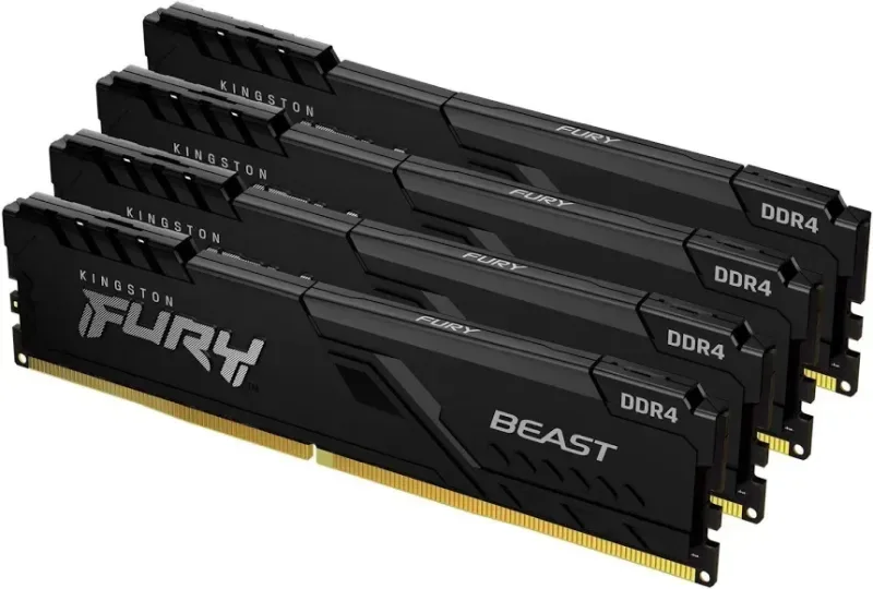 Kingston FURY Beast 128 Go Kit 4x32Go DDR4 3600 MHz