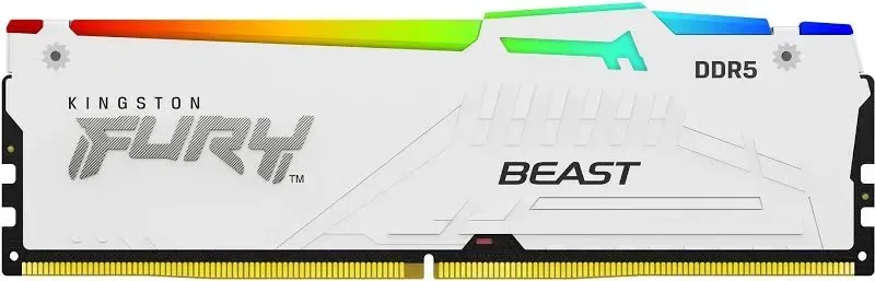 Kingston Fury Beast 16 Go DDR5 6000 MHz RGB - vue 2