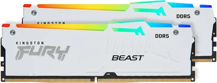 Kingston Fury Beast 16 Go Kit 2x8Go DDR5 5200 MHz RGB - vue 3