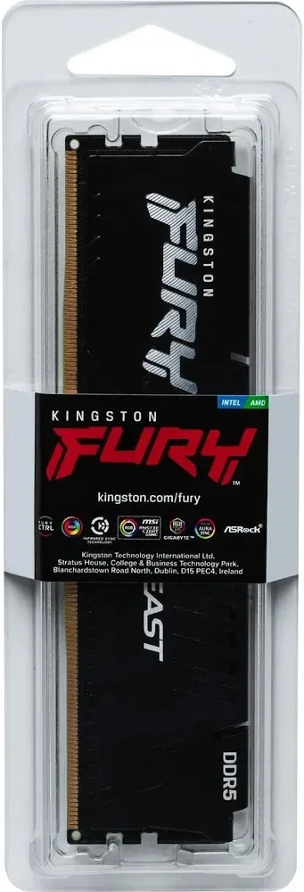 Kingston Fury Beast 32 Go DDR5 5600 MHz - vue 3