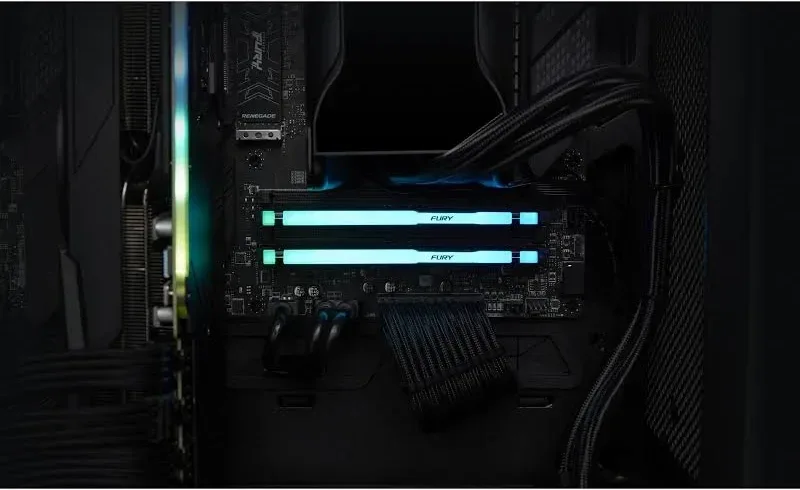 Kingston Fury Beast 32 Go DDR5 5600 MHz RGB - vue 3