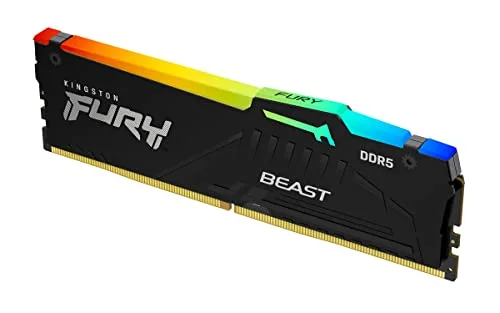 Kingston Fury Beast 32 Go DDR5 6000 MHz RGB - vue 2