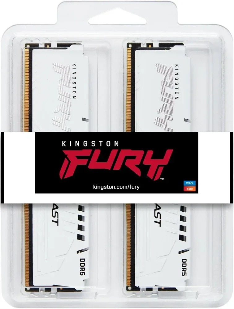 Kingston Fury Beast 32 Go Kit 2x16Go DDR5 6000 MHz - vue 2