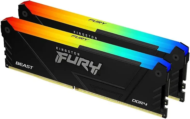 Kingston Fury Beast RGB 16 Go Kit 2x8Go DDR4 3600 MHz