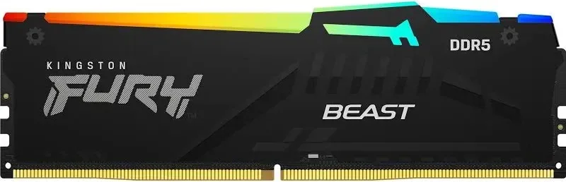 Kingston Fury Beast RGB 32 Go DDR5 6000 MHz - vue 2