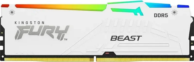 Kingston Fury Beast RGB 32 Go Kit 2x16Go DDR5 6000 MHz - vue 5