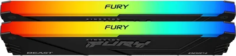 Kingston Fury Beast RGB 8 Go DDR4 3200 MHz - vue 5
