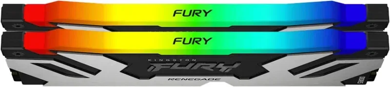 Kingston Fury Renegade RGB 96 Go Kit 2x48Go DDR5 6000 MHz - vue 3