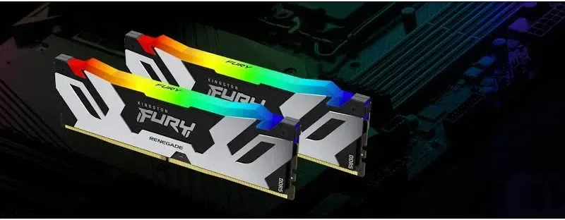 Kingston Fury Renegade RGB 96 Go Kit 2x48Go DDR5 6000 MHz - vue 5