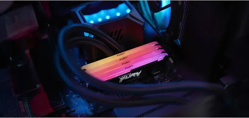 Kingston KF432C16BB2A/8 8 Go DDR4 3200 MHz RGB - vue 2