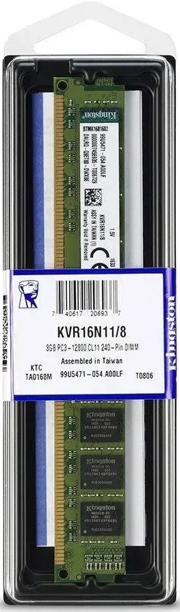 Kingston ValueRAM 8 Go DDR3 1600 MHz
