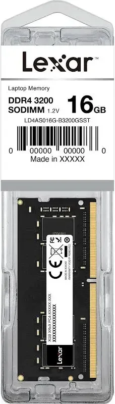 Lexar SO-DIMM 16 Go DDR4 3200 MHz - vue 4